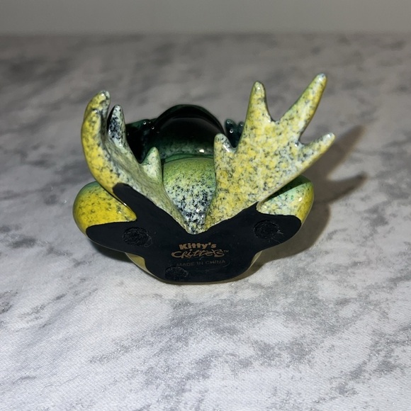 Kitty’s Critters See No Evil Frog Retired Vintage Figurine - Picture 5 of 5